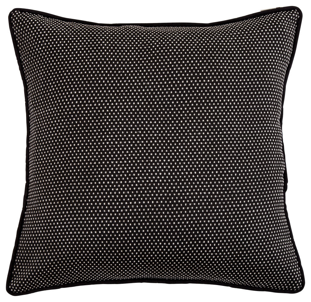 Blackberry Polka Dot Euro Sham, 27"x27"