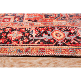 Bergen Heriz Area Rug - Red, 5'x7'6"