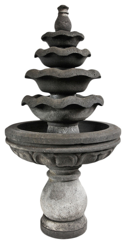 Lava Stone Garden Fountain
