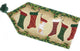 Christmas Tapestry "Hang My Stockings By The Fireplace" Table Runner, 13"x90"