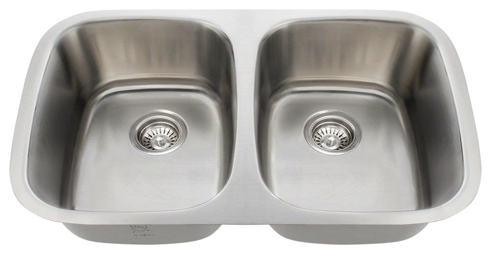 P015-18 Double Bowl Stainless Steel Sink