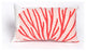 Visions Coral Fan Pillow, Coral, 12"x20"