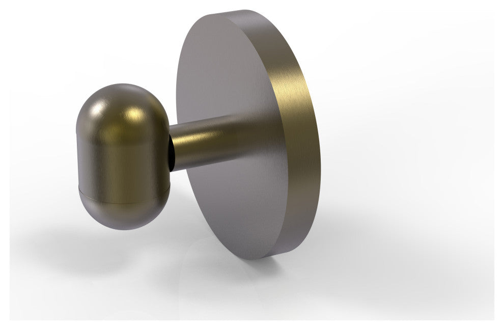 Tango Robe Hook, Antique Brass