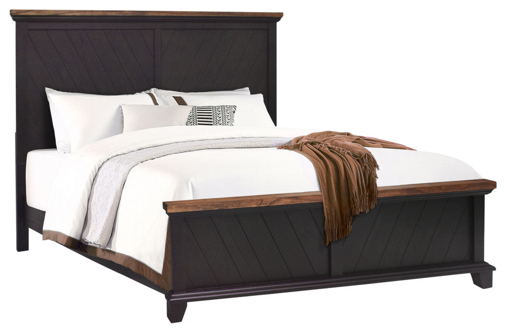 Bear Creek Queen Bed Brown