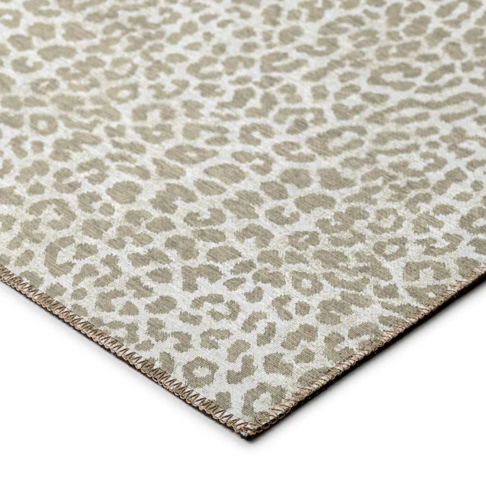 Indoor/Outdoor Mali ML2 Stone Machine Washable 6' x 6' Round Rug