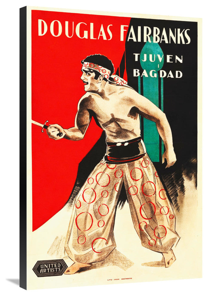 "The Theif of Bagdad" Stretched Canvas Giclee by Hollywood Photo Archive, 24x36"