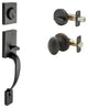 Active Handle Set, Egg Knob Interior Trim, Tuscan Bronze