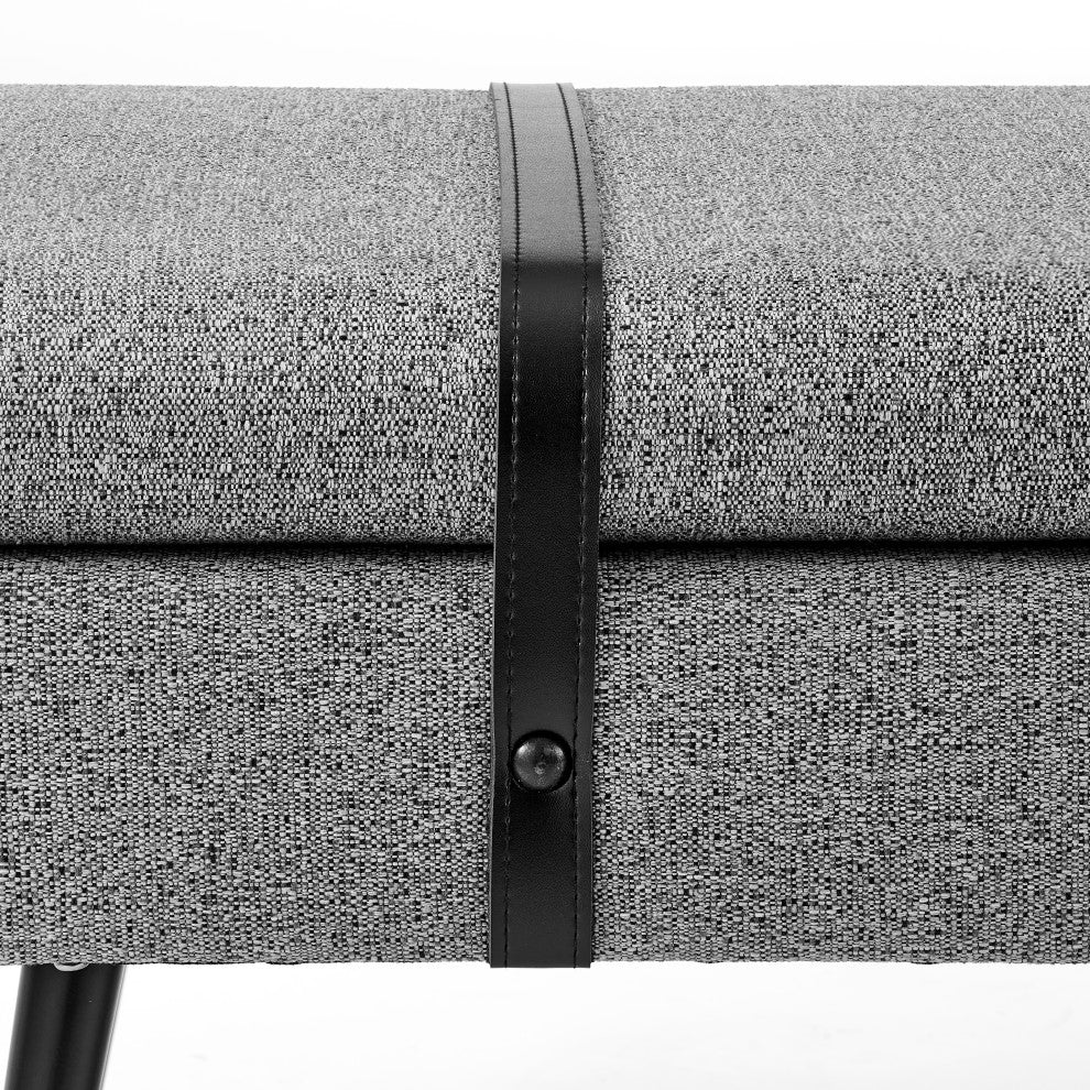 Zuney Fabric Bench