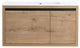 36" Wall Mounted Plywood Bath Vanity Set, Gel Basin and Door