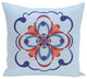 Kaleidoscope Too Geometric Print Outdoor Pillow, Faded Glory, 18"x18"