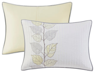 Madison Park Microfiber 6-Piece Coverlet Set With Embroidery, King