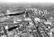 Zeppelin Above Philadelphia - Gallery Wrapped Canvas Art 28" x 42"