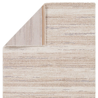 Vibe by Caramon Abstract Tan/ Cream Area Rug 9'3"X13'