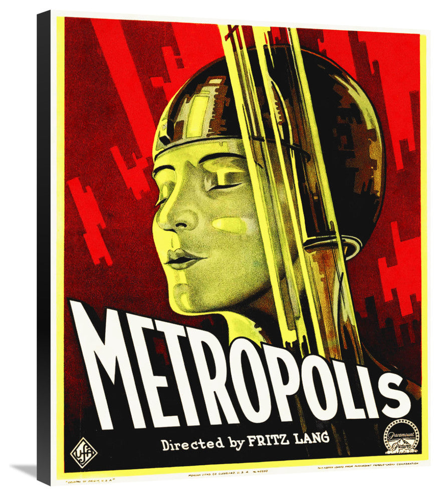 "Metropolis 1927" Stretched Canvas Giclee by Hollywood Photo Archive, 20x30"