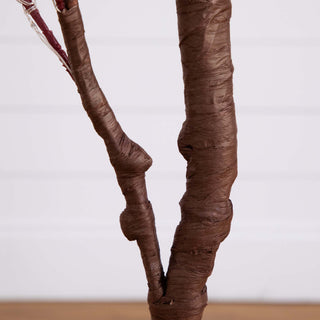 Close-up trunk on white background