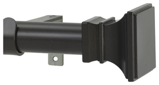 Versailles Non-Telescoping Curtain Rod, Oil Rubbed Bronze, 72''