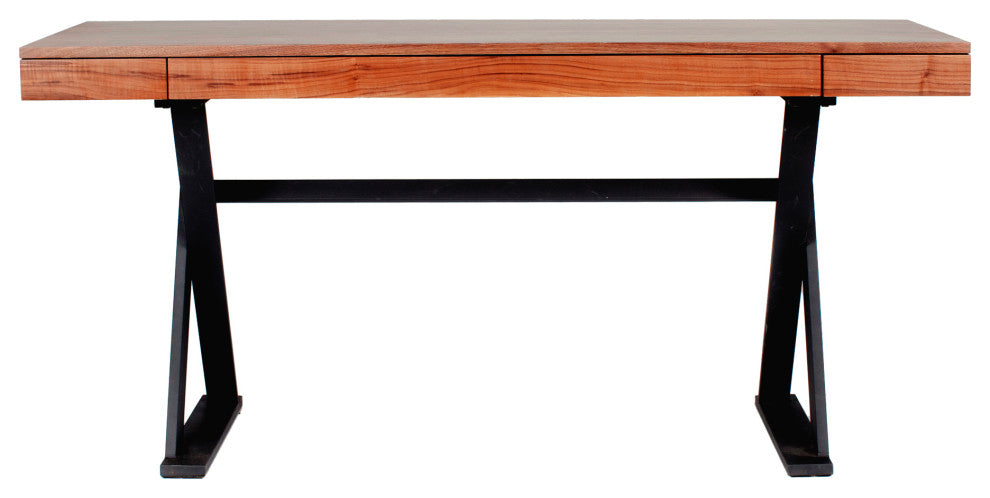 Modern Reale Desk Walnut - Brown