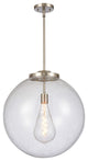 Beacon Pendant, Brushed Satin Nickel, Seedy