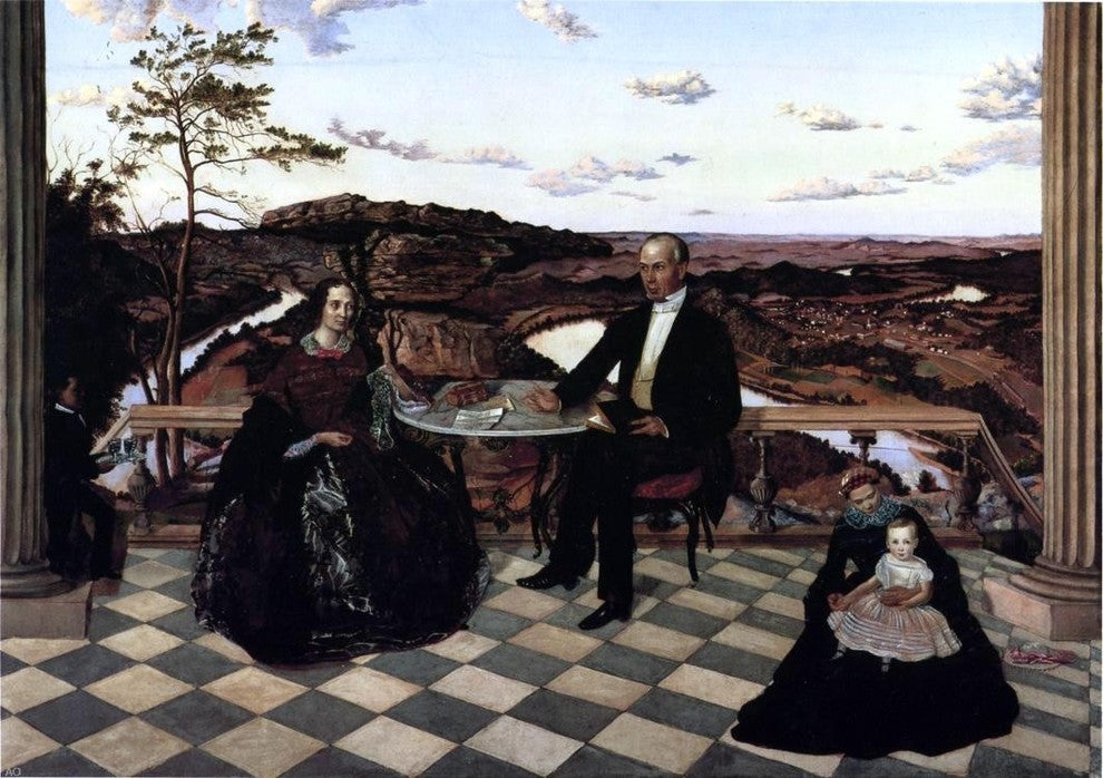 James Cameron Colonel and Mrs. James A. Whiteside Wrapped Canvas, 18"x27"