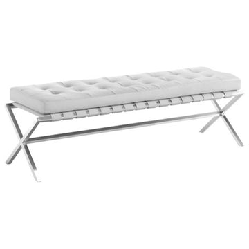 Bella Bench, White