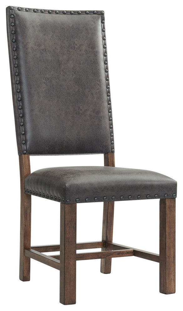 Picket House Hayward 7 Piece Dining Set Table and 6 Tall Back Chairs