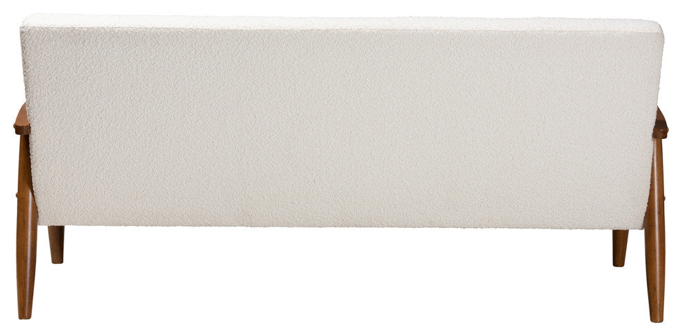 Essie Cream Boucle Collection, Sofa
