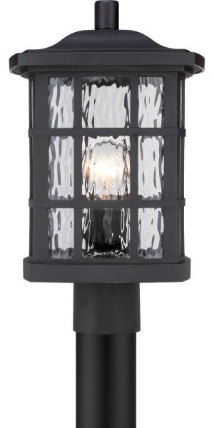 Stonington 1-Light Outdoor Lantern, White Lustre