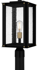 Quoizel ROB9009 Robbins 19" Tall Outdoor Post Light - Matte Black