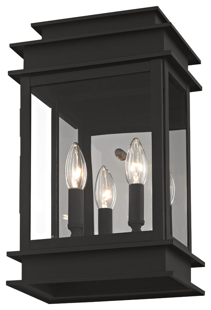 Princeton 2-Light Wall Lantern, Black