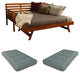 Home Square 3-Piece Set with 2 Daybed Mattresses & Daybed in Barbados Brown