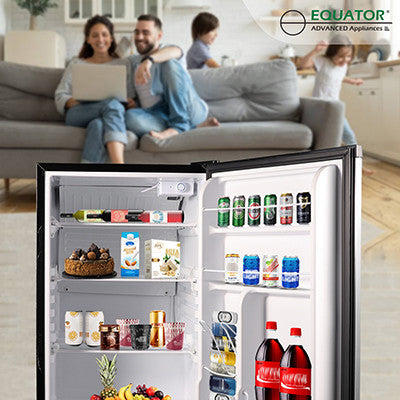 Conserv 4.5 cu. Ft. Compact Refrigerator-Stainless, Reversible Door