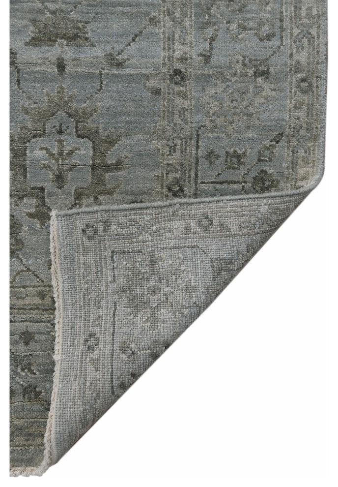 Nuit Arabe Duna Area Rug, Gray, 2' x 3', Bordered