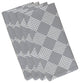Decorative Holiday Napkin, Set of 4, Gray