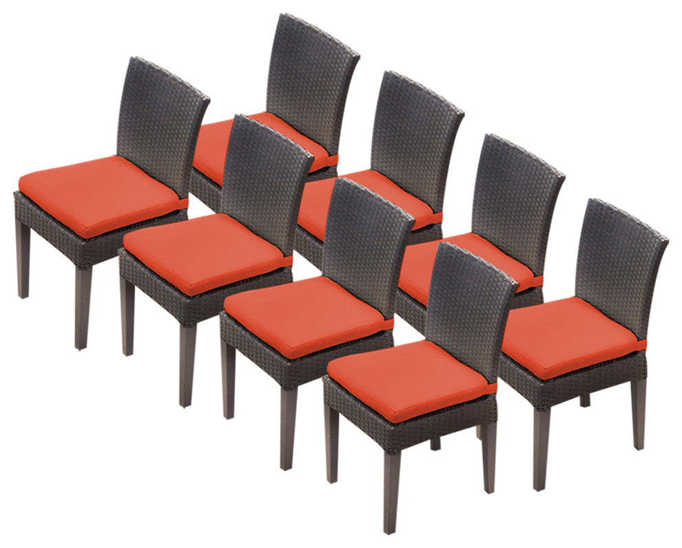 8 Napa Armless Dining Chairs