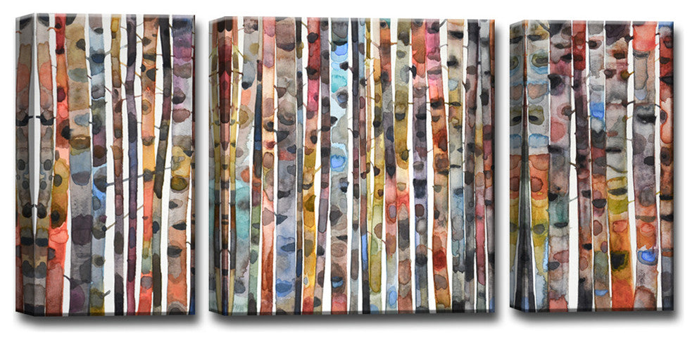 Ready2HangArt 'Brilliant Birch' by Normanyatt Jr. 3-pc Art Set