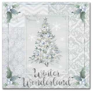 Fiona Stokes-Gilbert 'White Xmas' Canvas Art, 35 x 35