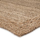 Jaipur Living Aboo Natural Solid Beige Area Rug, 4'x6'