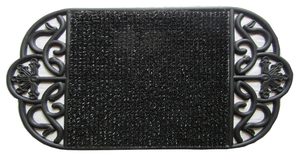 Oval Black Turf