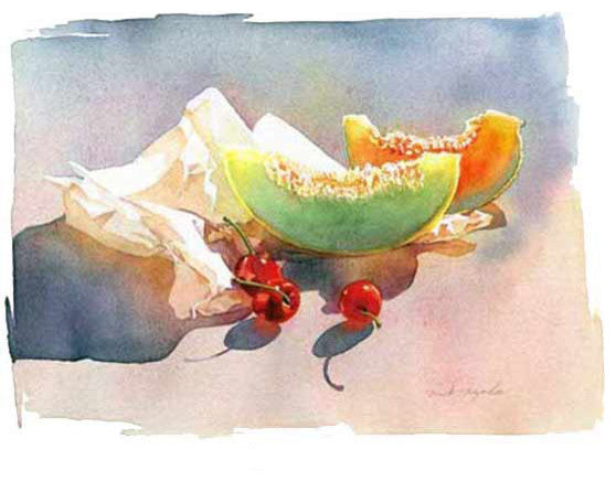 Unwrapped  still life pigment print