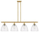 Innovations 516-4I-SG-GBD-94-LED 4 Light Island Light, Satin Gold
