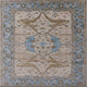 Ahgly Company Indoor Square Mid-Century Modern Area Rugs, 4' Square