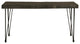 First of A Kind Boneta Dining Table Small  Weather Gray