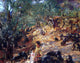 John Singer Sargent Ilex Wood at Majorca with Blue Pigs Gallery Wrapped Canvas