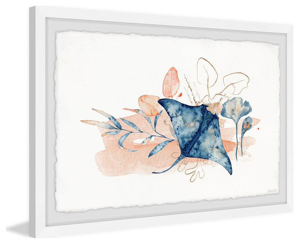 "On the Ocean Floor" Framed Painting Print, 24x16