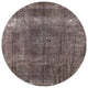 Ahgly Company Indoor Round Mid-Century Modern Area Rugs, 3' Round