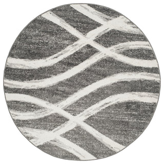 Safavieh Adirondack Adr125R Geometric Rug, Charcoal/Ivory, 11'0"x15'0"