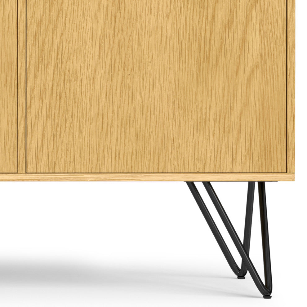 Hunter Sideboard Buffet, Oak Veneer