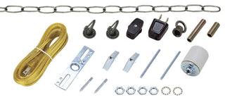 Aspen Creative 21040 Swag Light Kit, Antique Brass