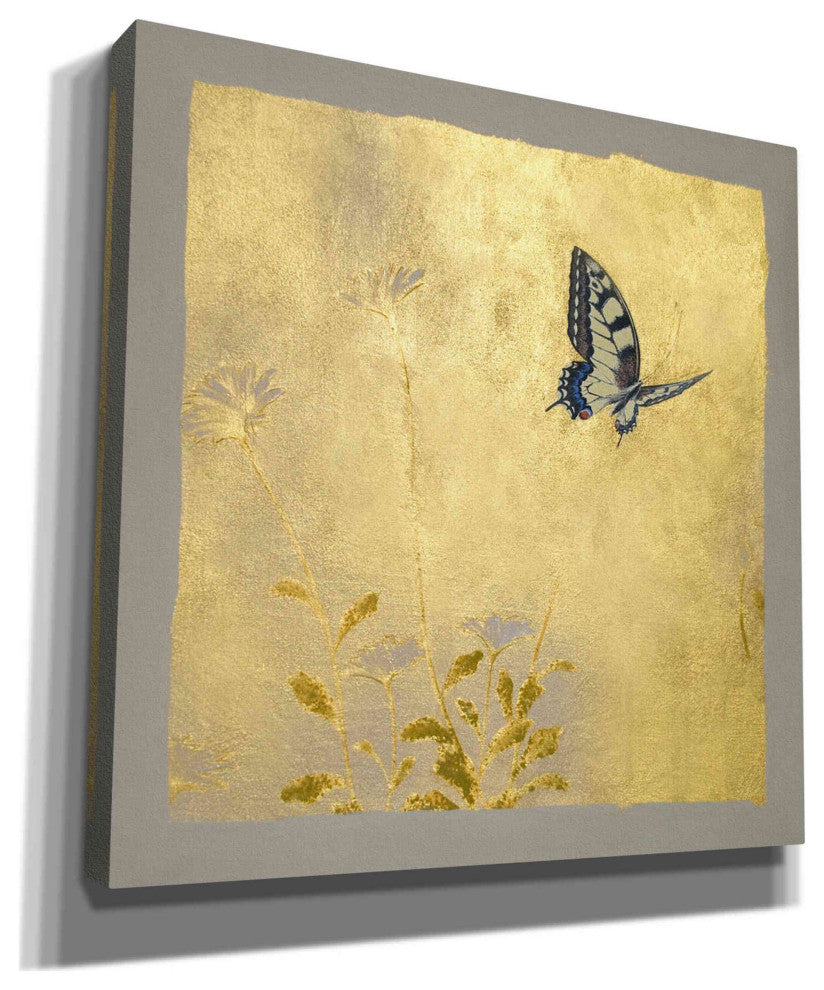 Epic Graffiti ''Butterfly L'' by Zigen Tanabe, Giclee Canvas Wall Art, 18"x18"