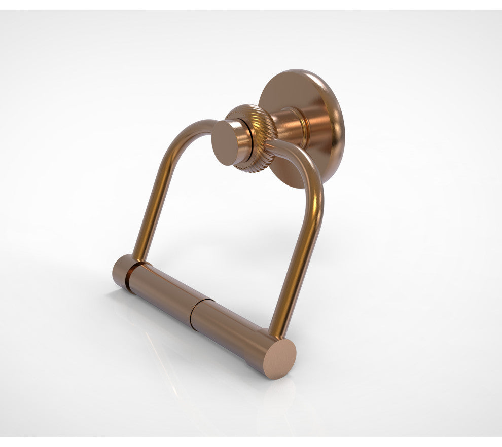 Mercury 2 Post Twisted Accent Toilet Tissue Holder, Brushed Bronze